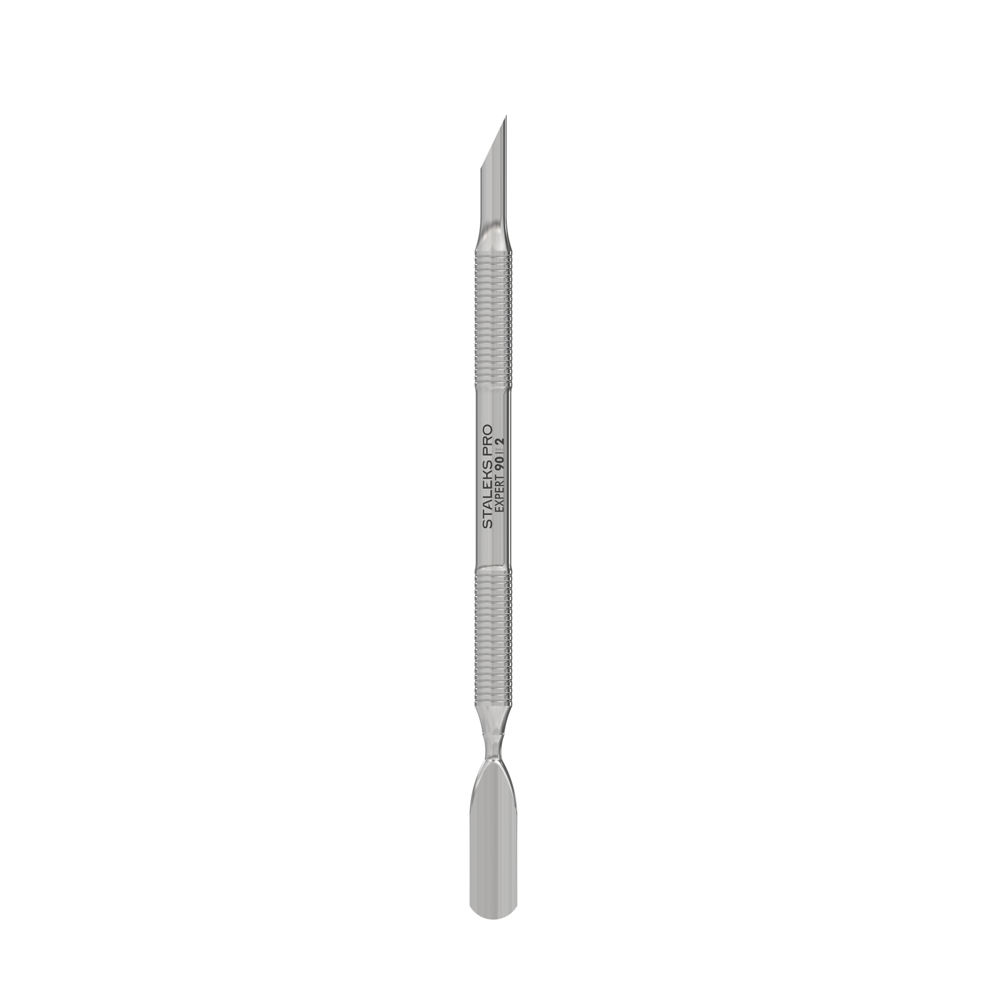 Manicure pusher EXPERT 90 TYPE 2 (beveled and rounded wide pusher) (PE-90/2)