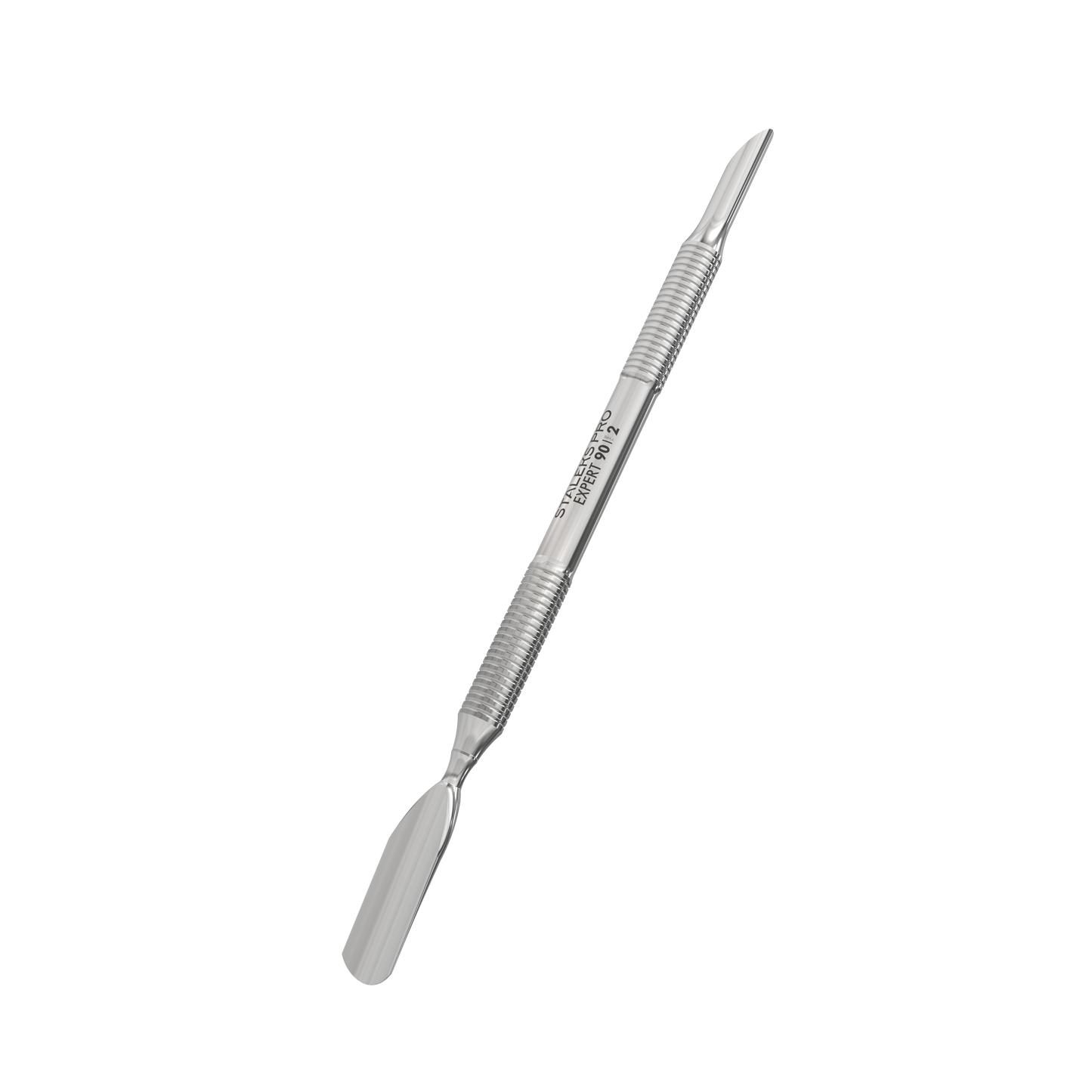 Manicure pusher EXPERT 90 TYPE 2 (beveled and rounded wide pusher) (PE-90/2)