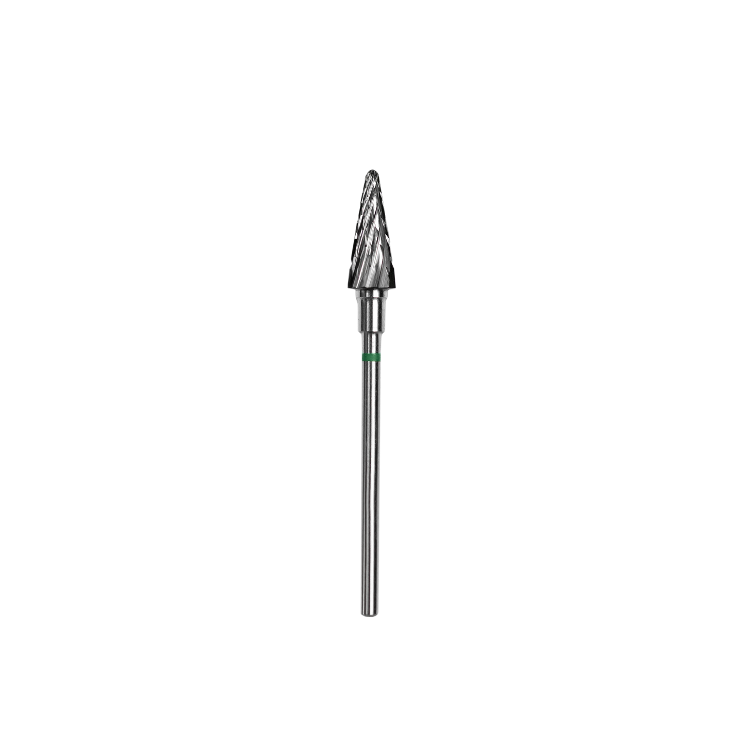 Carbide nail drill bit cone green EXPERT head diameter 6 mm / working part 14 mm (FT71G060/14)