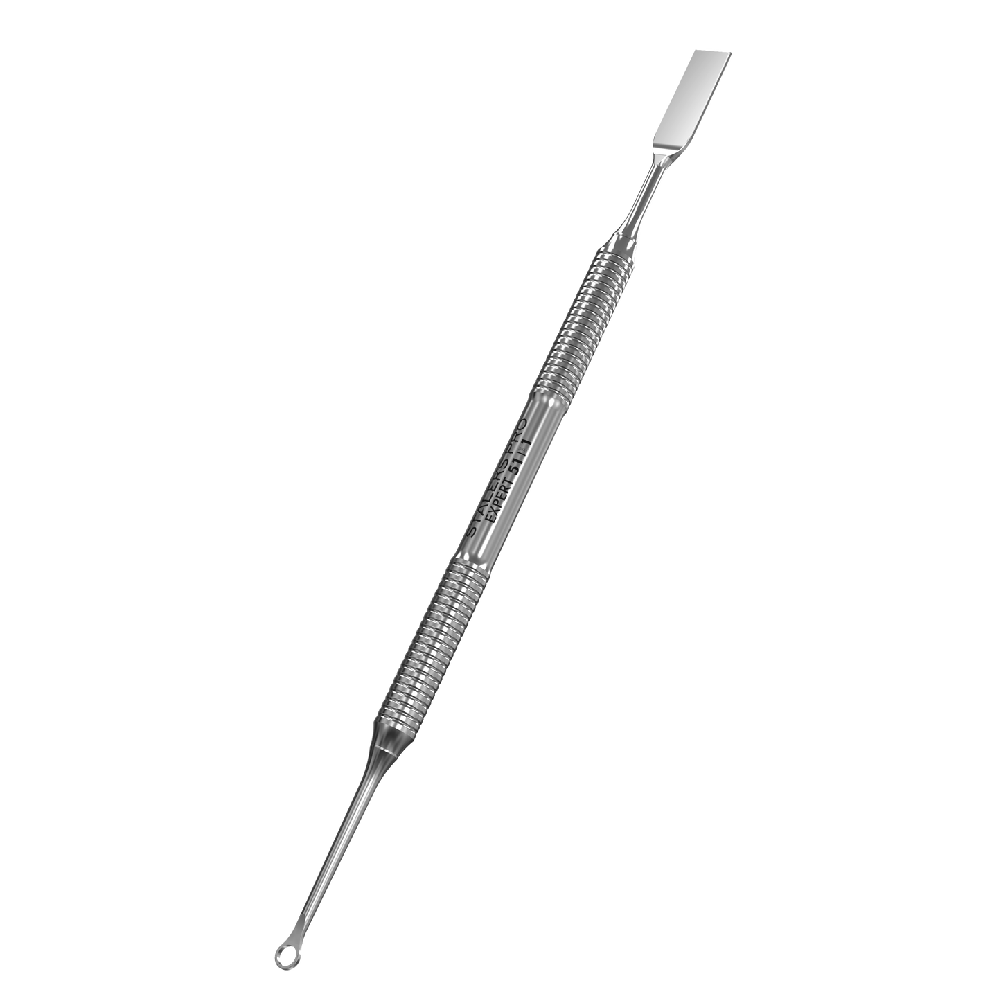 Manicure pusher EXPERT 51 TYPE 1 (straight flat and loop pusher) (PE-51/1)