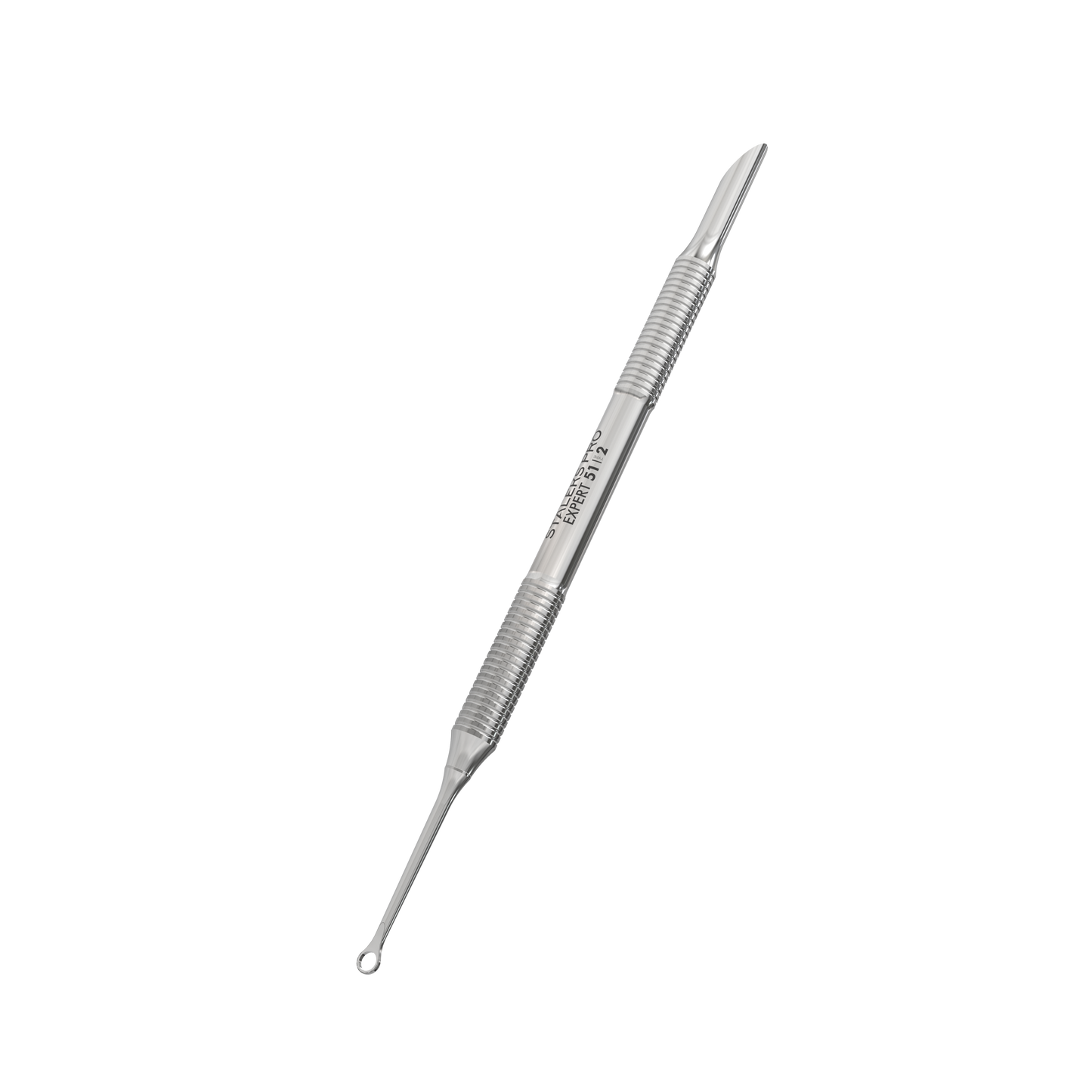 Manicure pusher EXPERT 51 TYPE 2 (beveled and loop pusher) (PE-51/2)
