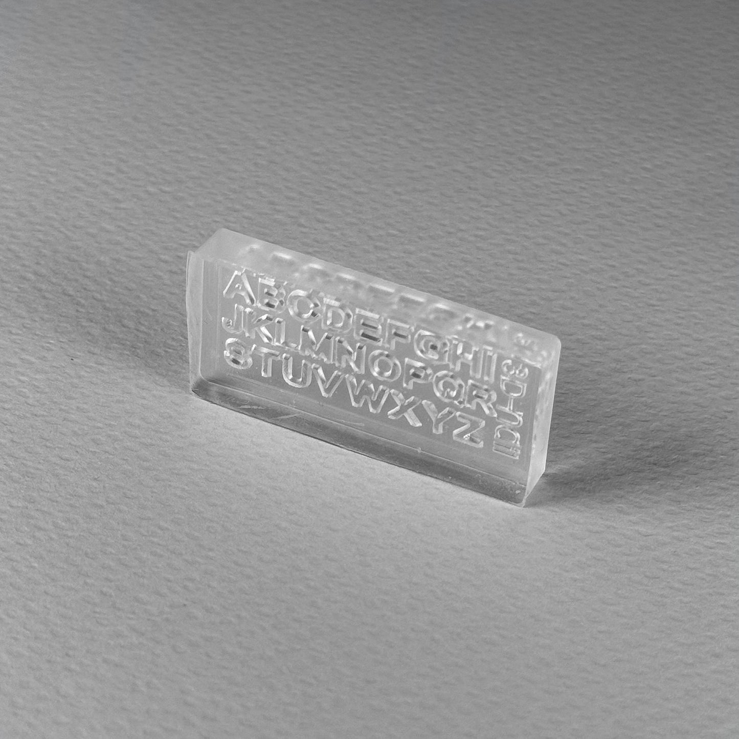 3D mold for nail art - letters