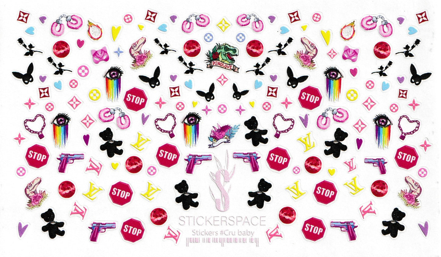 STICKERSPACE stickers "Cru baby"