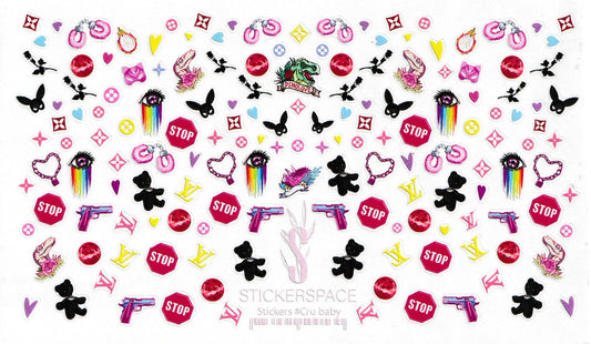 STICKERSPACE stickers "Cru baby"
