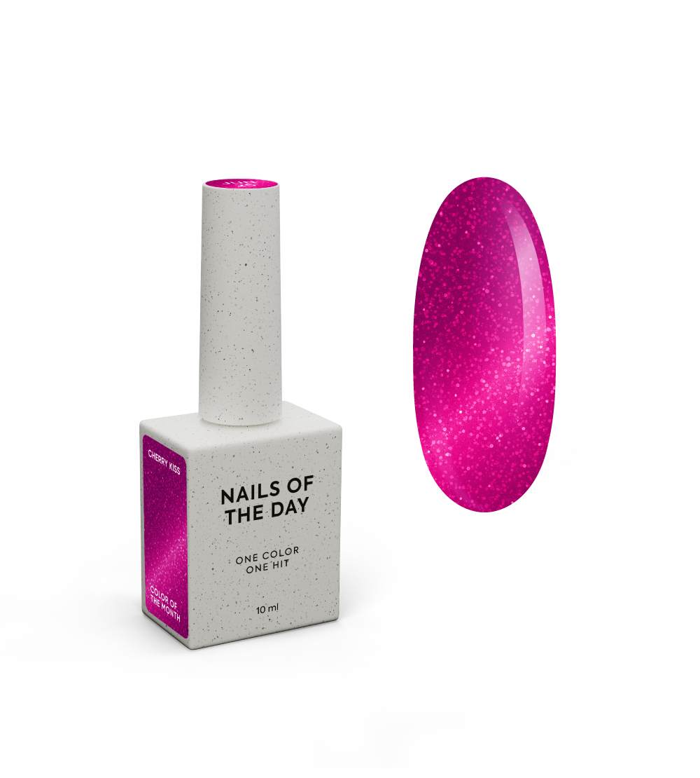 NOTD Color of the month - June25 ‘Cherry kiss’