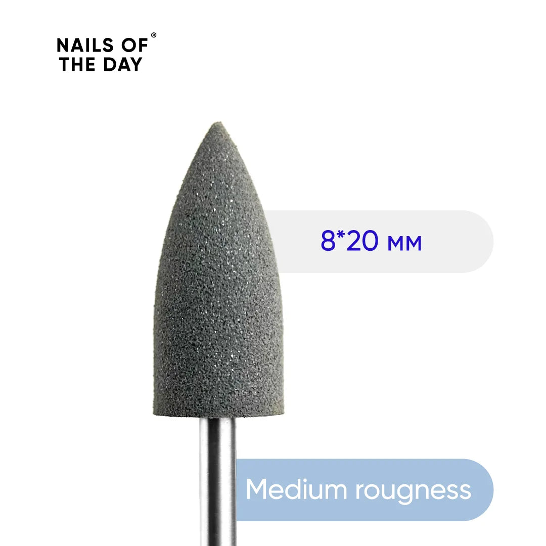 NOTD Silicone drill bit, medium rougness 8*20 mm