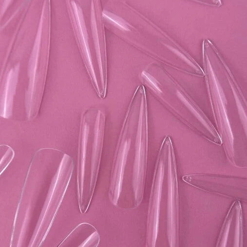 LUNAmoon Gel Tips Stiletto XL - 500 pcs