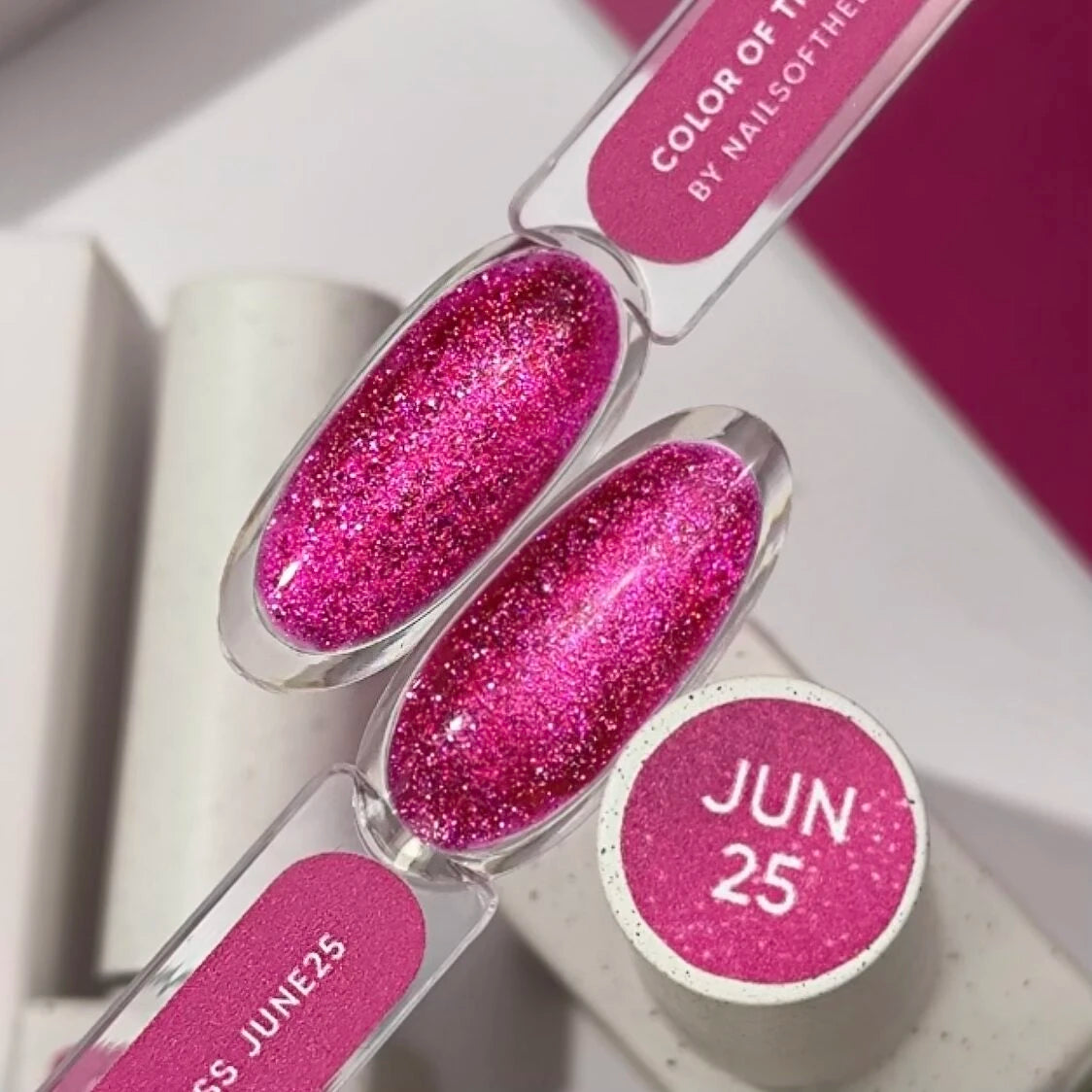 NOTD Color of the month - June25 ‘Cherry kiss’