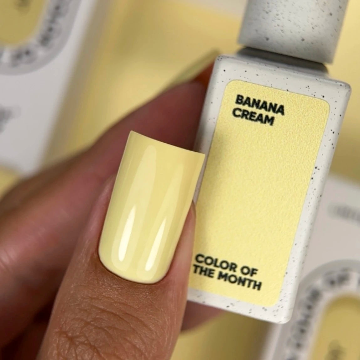 NOTD Color of the month - July25 ‘Banana cream’