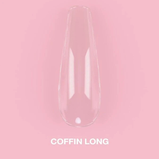 LUNAmoon Gel Tips Coffin Long - 500 pcs