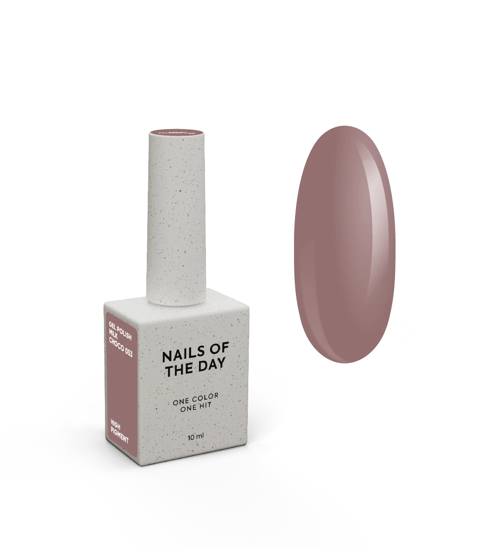 NOTD gel polish "Milk Choco" 053 - 10 ml