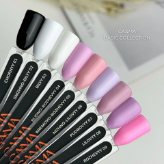 GA&MA gel polish 001 "Chornyy" - 15 ml