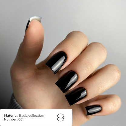 GA&MA gel polish 001 "Chornyy" - 15 ml
