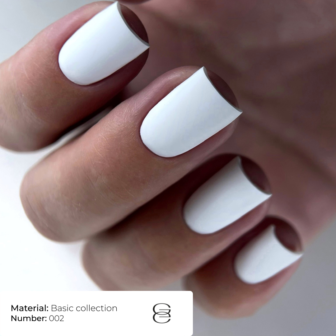 GA&MA gel polish 002 "Snizhno-bilyy" - 15 ml