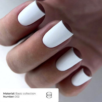GA&MA gel polish 002 "Snizhno-bilyy" - 15 ml