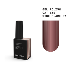 BIBLIOTEKA cat eye gel polish WINE FLARE 07 - 10 ml