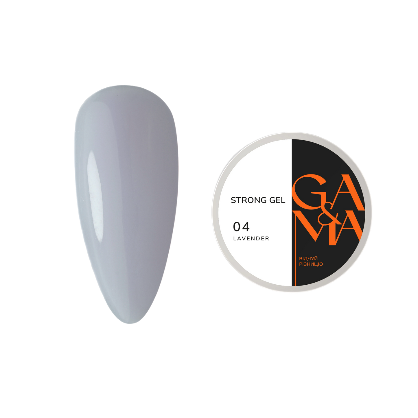 GA&MA Strong gel 004 "Lavender"