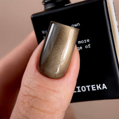 BIBLIOTEKA cat eye gel polish AMBER RAY 05 - 10 ml