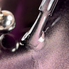 BIBLIOTEKA cat eye gel polish PLUM GLOW 08 - 10 ml