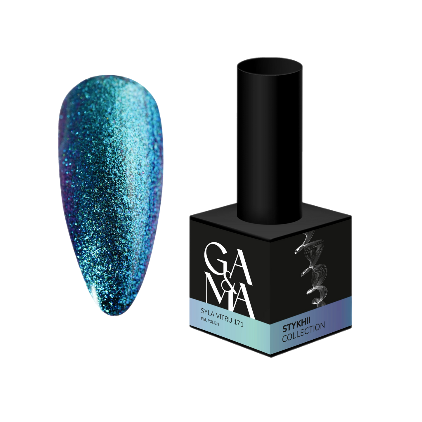 GA&MA gel polish 171 "Syla vitru" - 10 ml