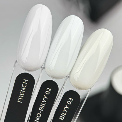 GA&MA gel polish 002 "Snizhno-bilyy" - 15 ml