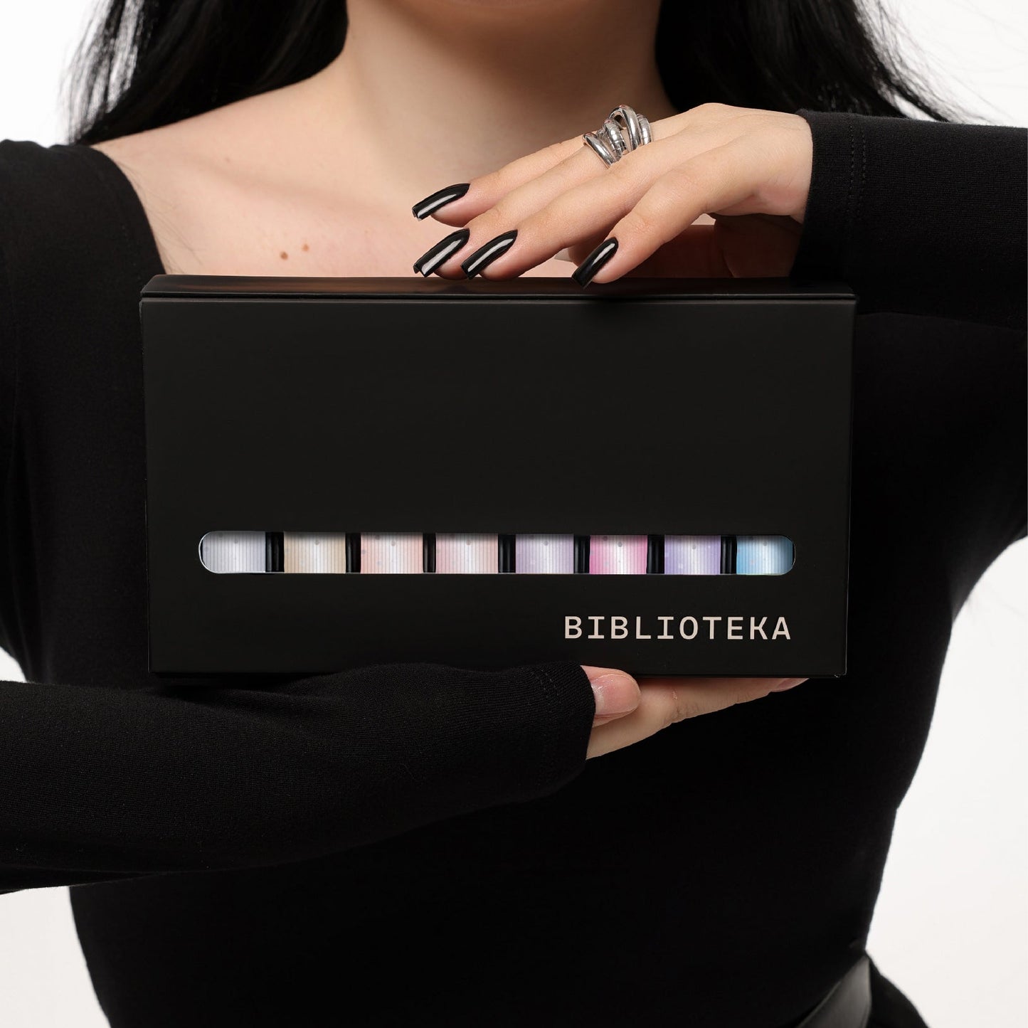 BIBLIOTEKA cat eye gel polish set DROPS №17 - 24 🐇