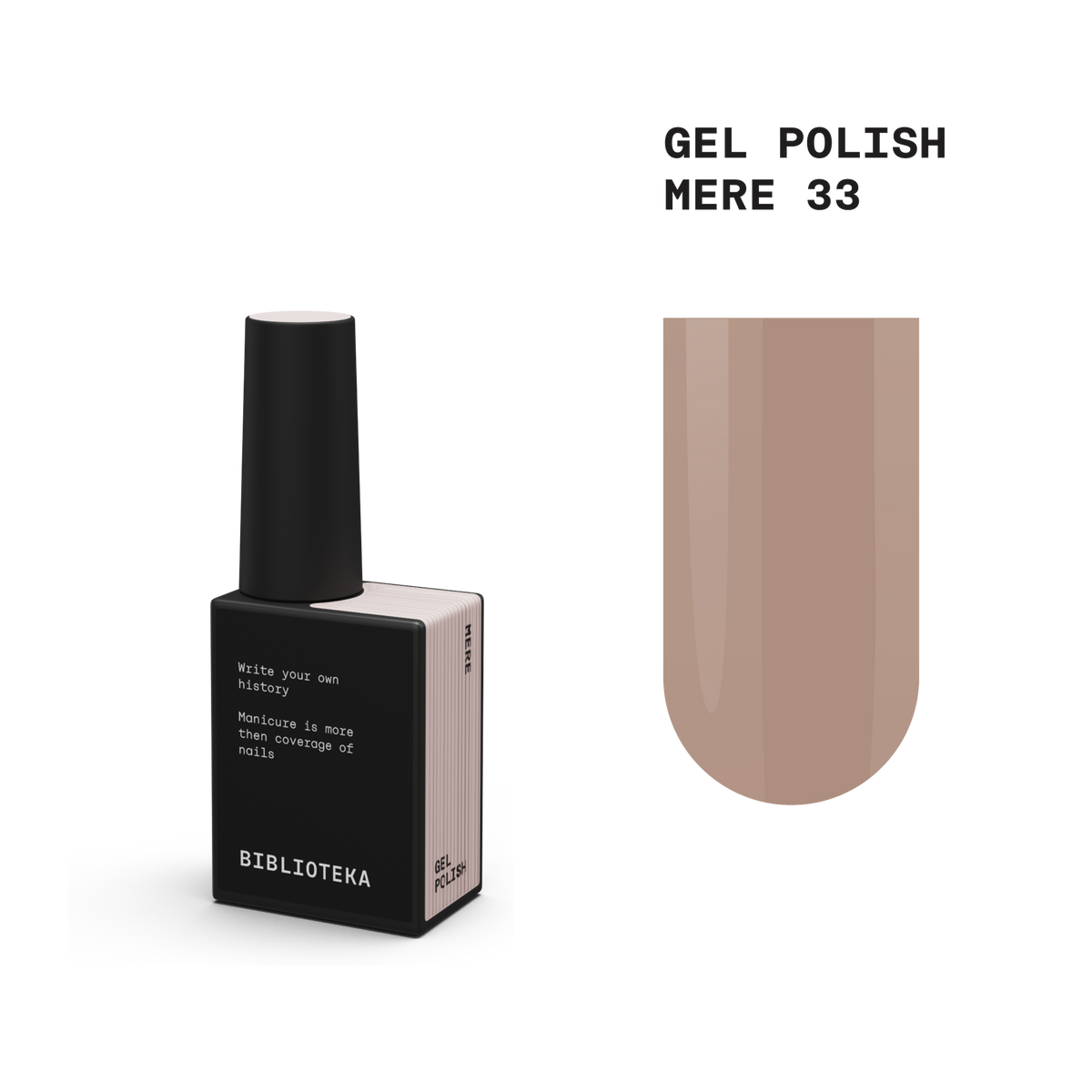 BIBLIOTEKA gel polish MERE 33 - 10 ml