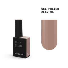 BIBLIOTEKA gel polish CLAY 34 - 10 ml