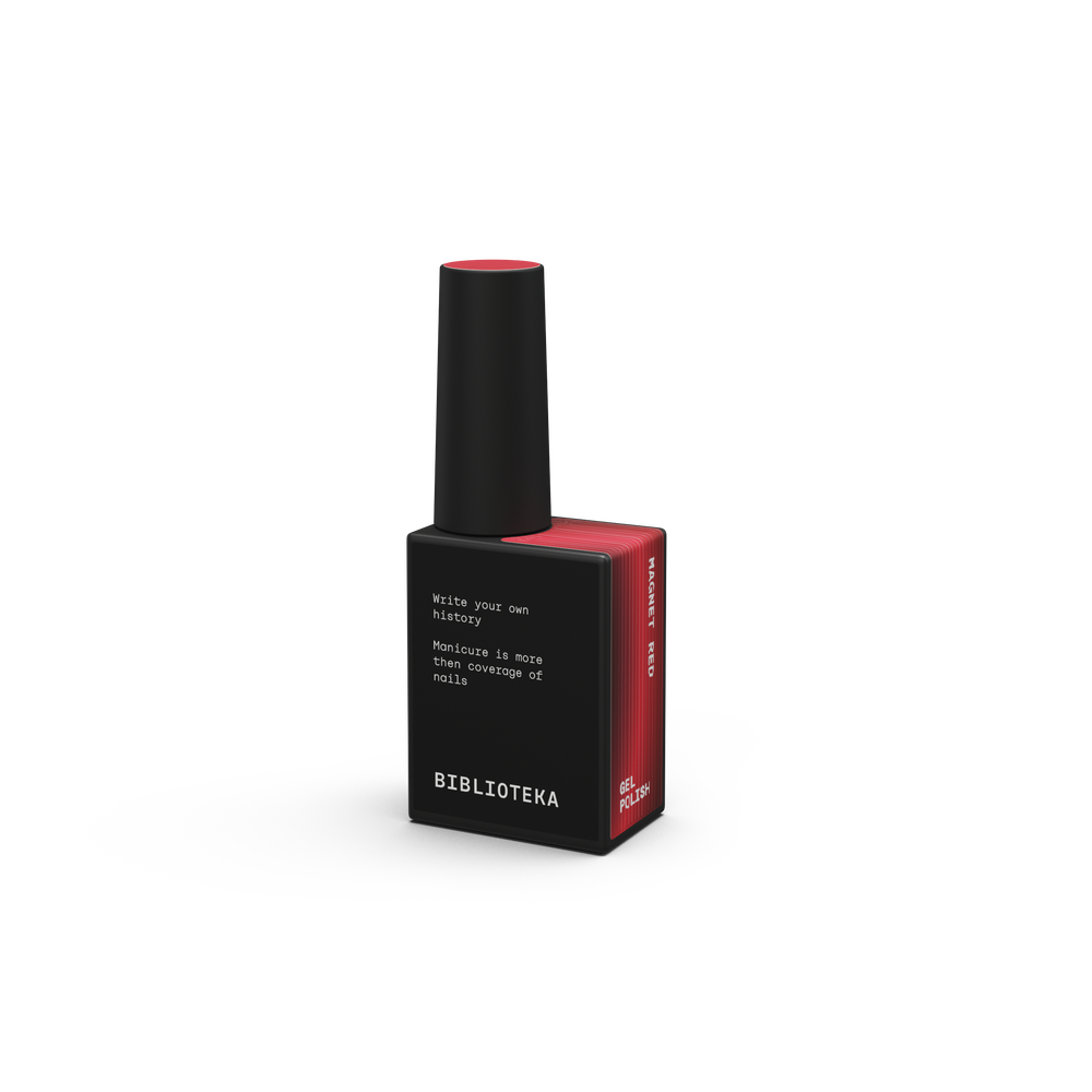 BIBLIOTEKA cat eye gel polish MAGNET-RED - 10 ml