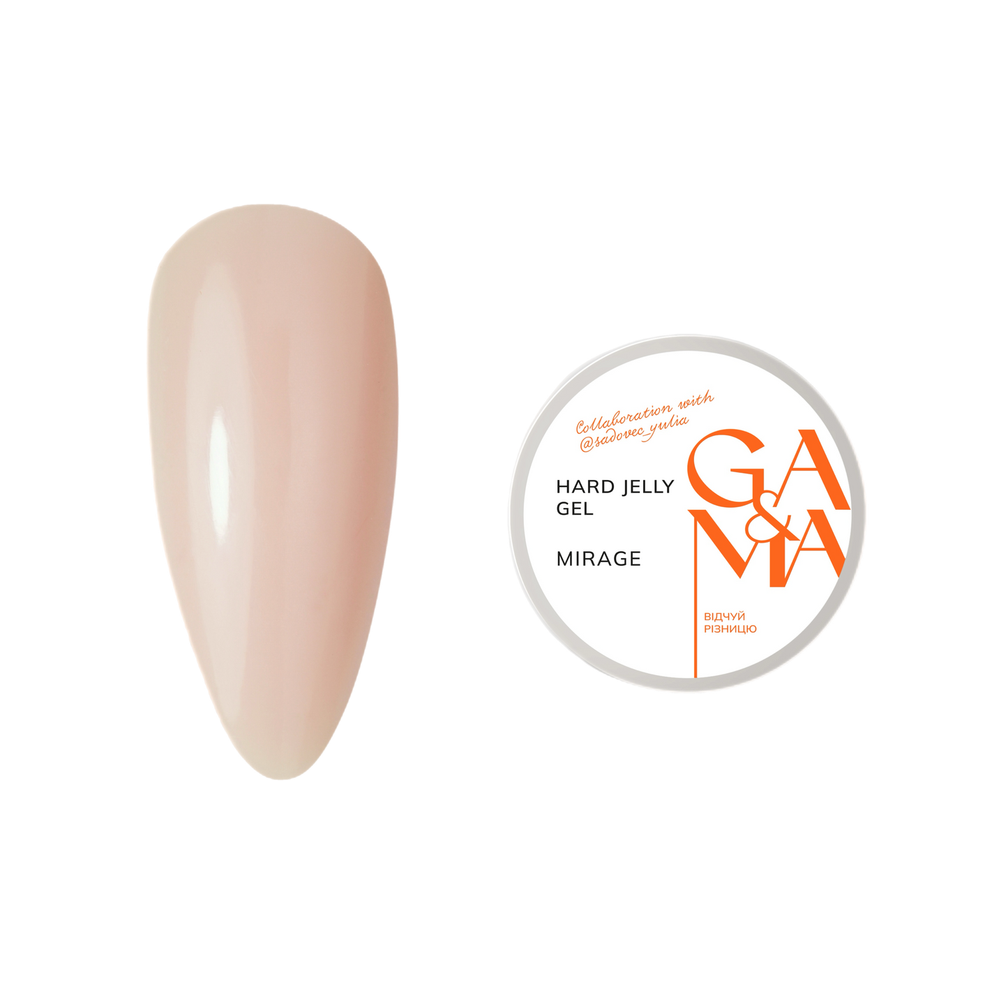 GA&MA Hard jelly gel "Mirage"