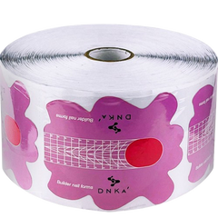 DNKA PAPER NAIL FORMS - 500 pieces