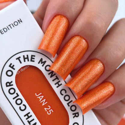 NOTD Color of the month - January25 ‘Vitamin C’