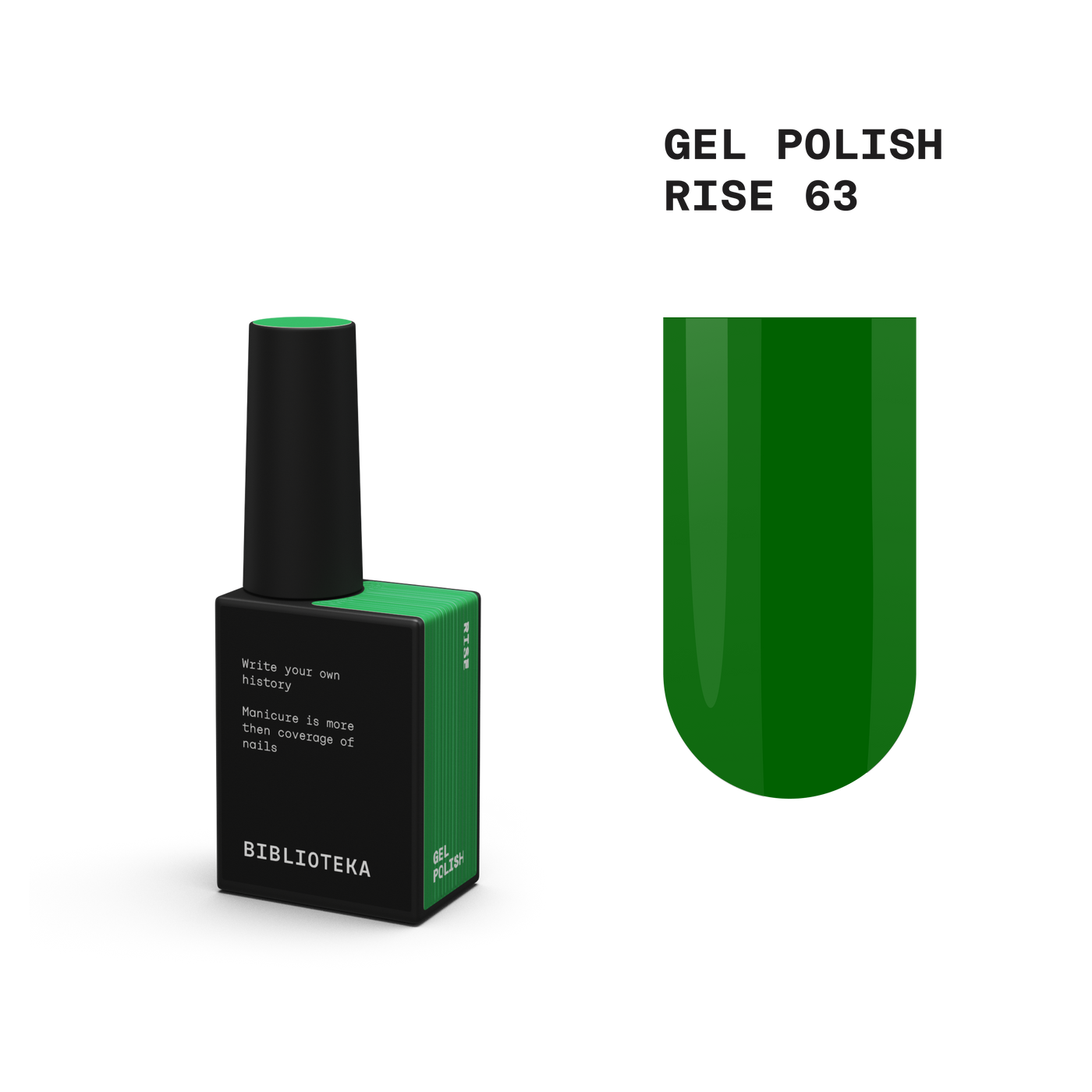 BIBLIOTEKA gel polish RISE 63 - 10 ml