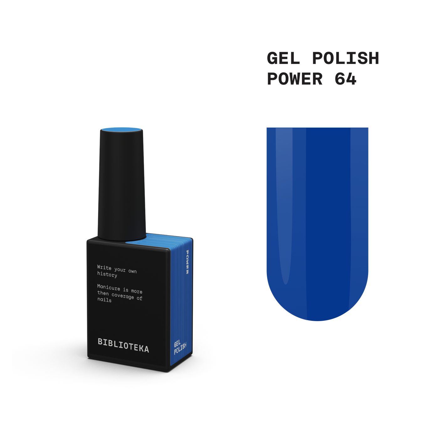 BIBLIOTEKA gel polish POWER 64 - 10 ml