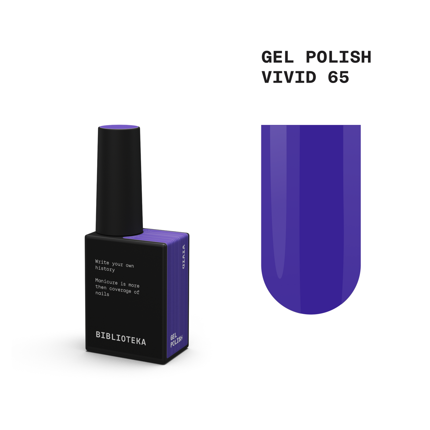 BIBLIOTEKA gel polish VIVID 65 - 10 ml