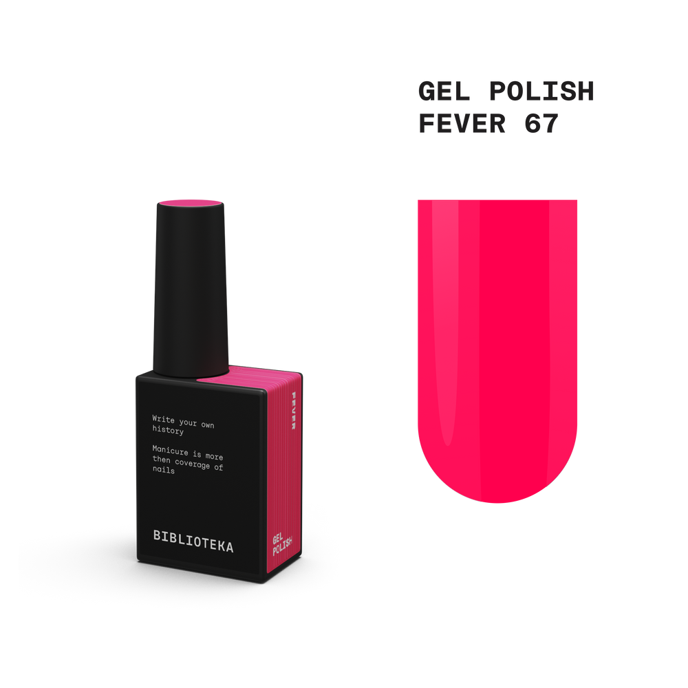 BIBLIOTEKA gel polish FEVER 66 - 10 ml