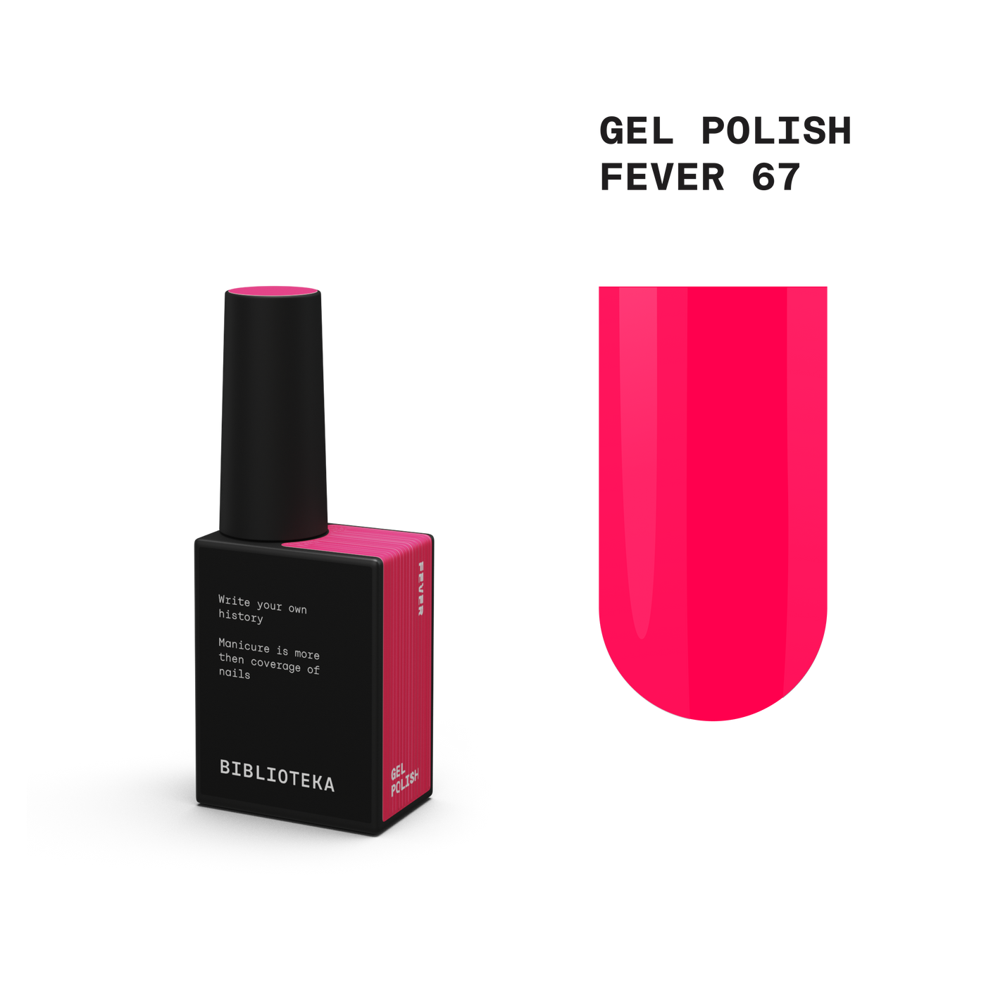 BIBLIOTEKA gel polish FEVER 66 - 10 ml