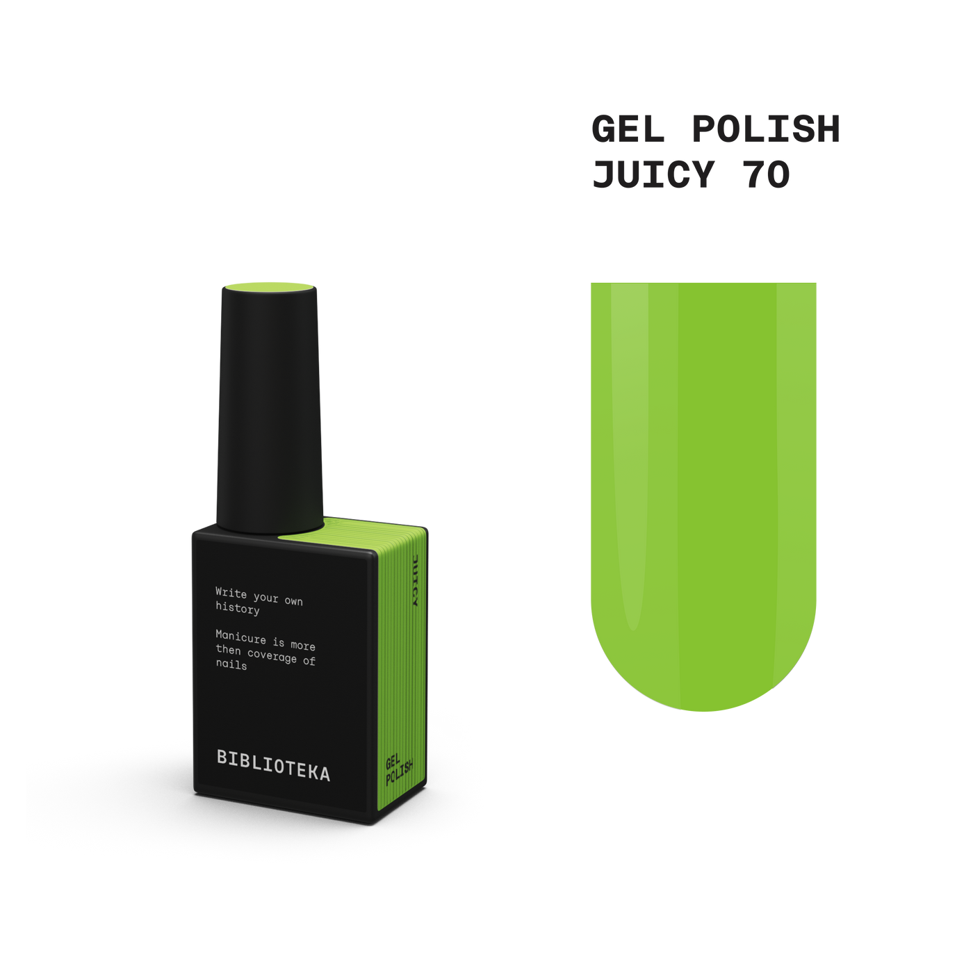 BIBLIOTEKA gel polish JUICY 70 - 10 ml