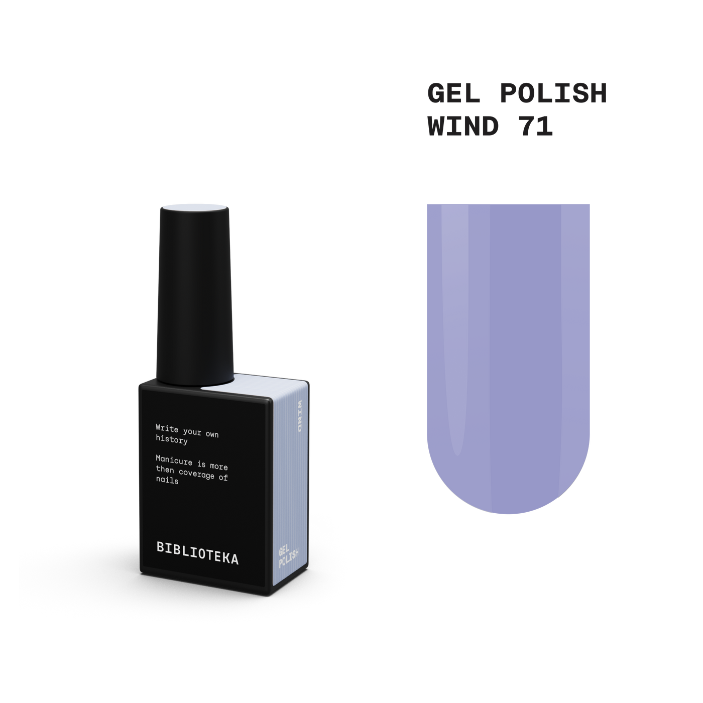 BIBLIOTEKA gel polish WIND 71 - 10 ml