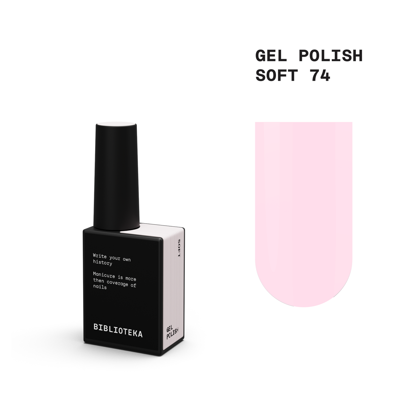 BIBLIOTEKA gel polish SOFT 74 - 10 ml