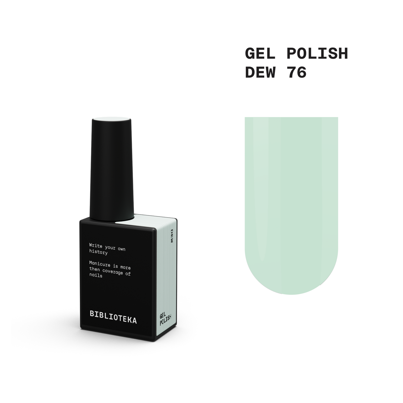 BIBLIOTEKA gel polish DEW 76 - 10 ml