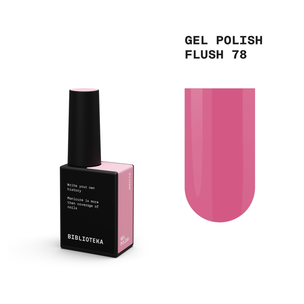 BIBLIOTEKA gel polish FLUSH 78 - 10 ml