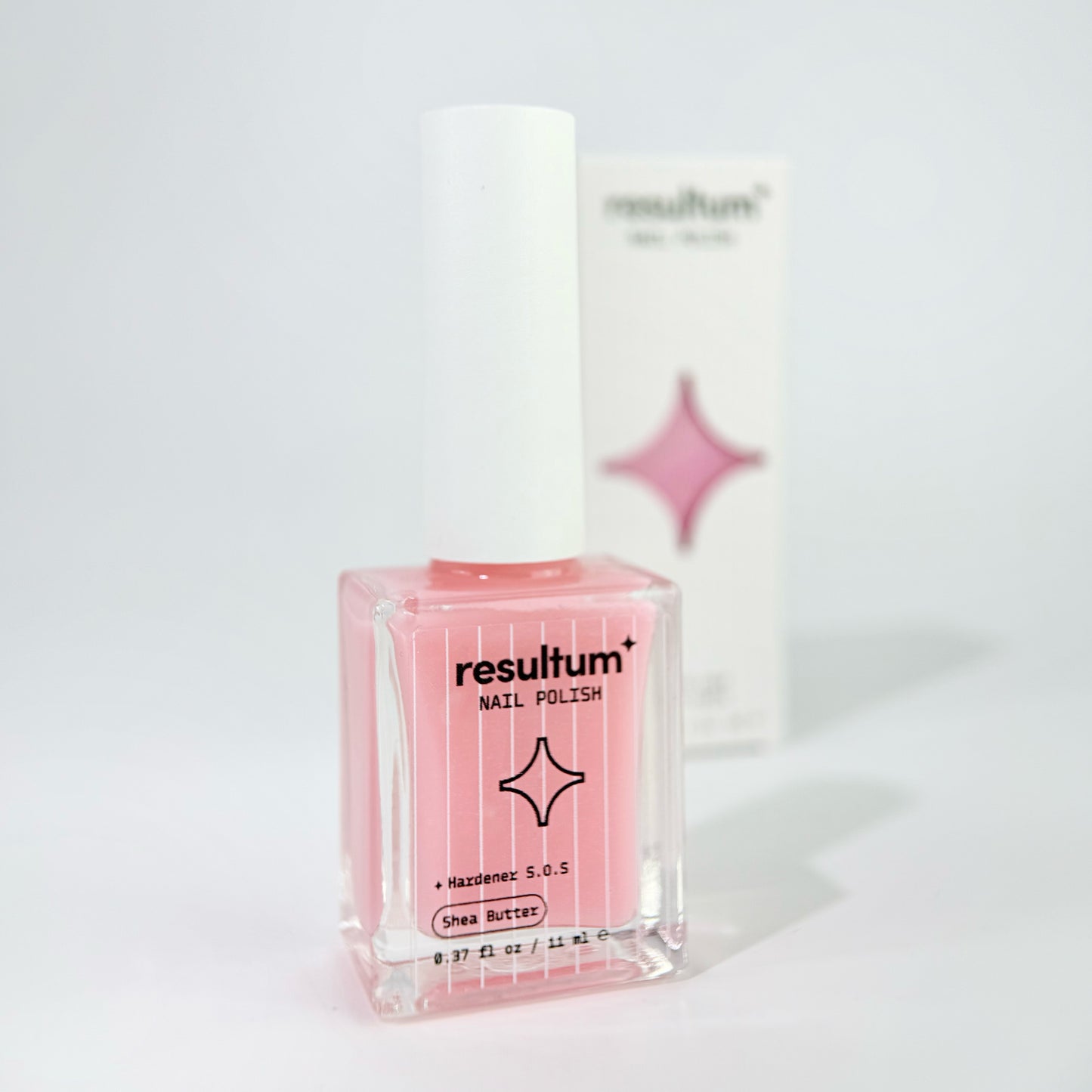 Resultum Nail polish hardener S.O.S + Shea Butter - 11 ml