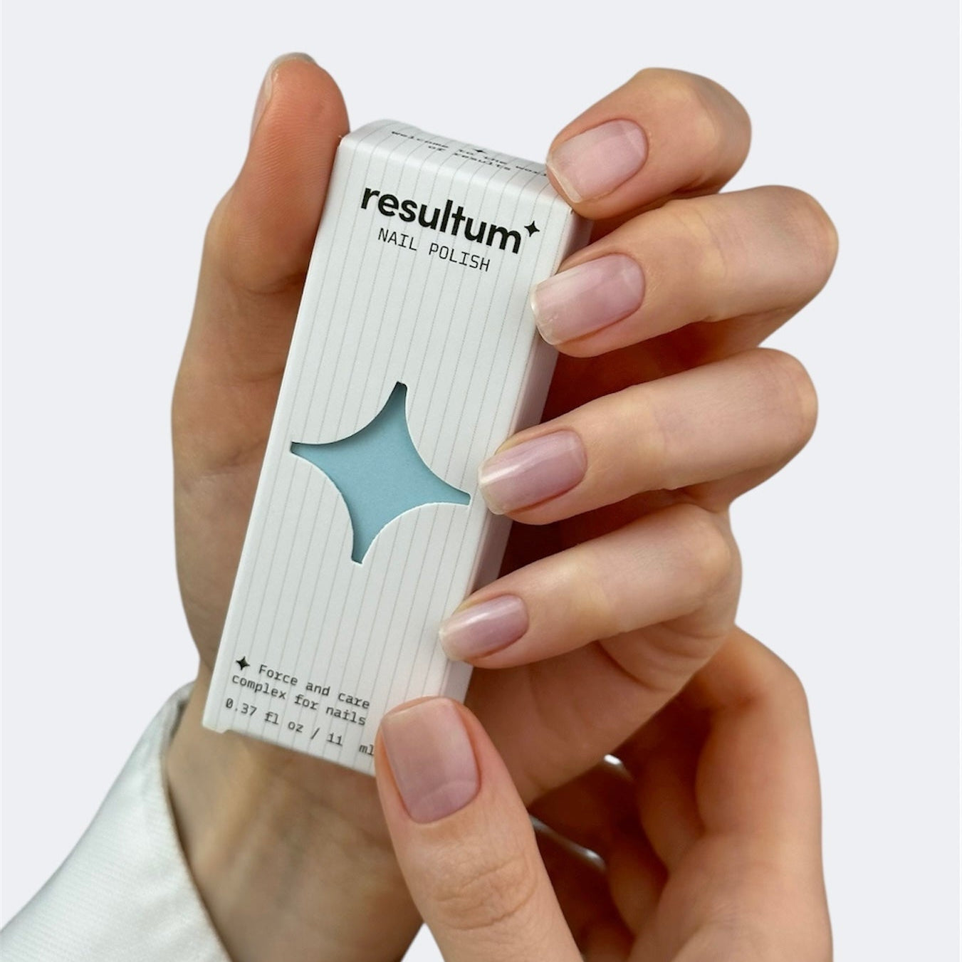 Resultum Nail polish Vitamin E 3-in-1: base, care, top - 11 ml