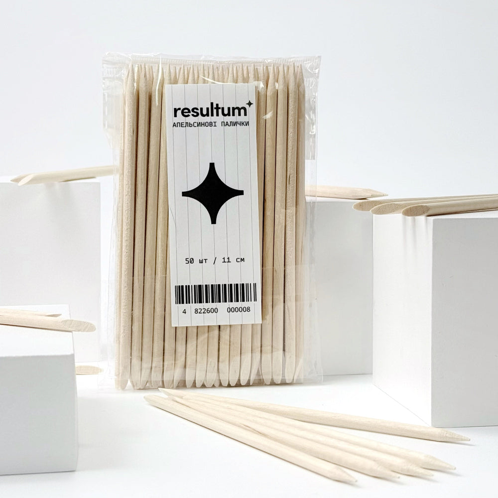 Resultum Orange sticks 11 cm - 50 pcs