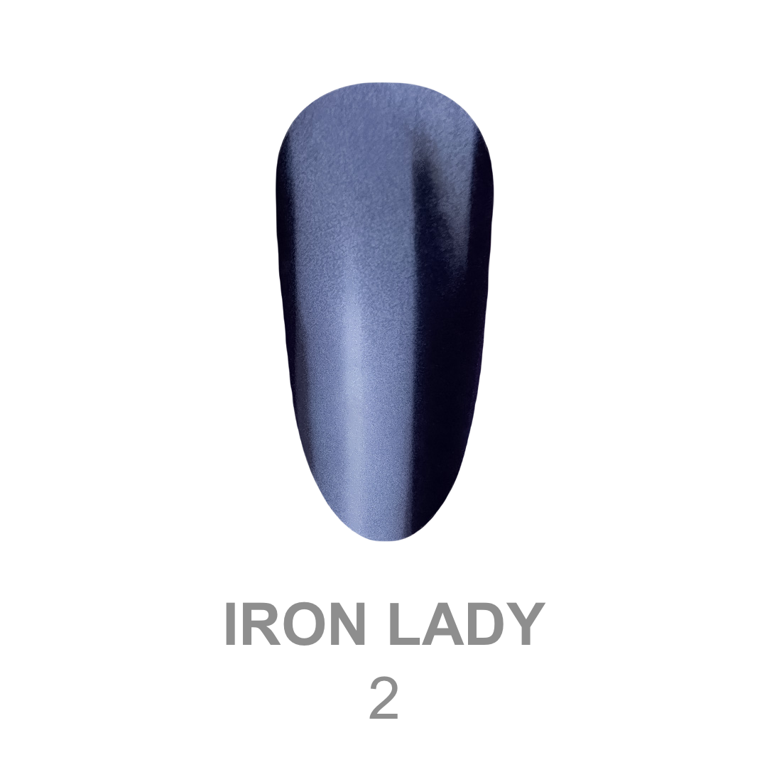 LUNAmoon 'IRON LADY' nail powder set - 6 pcs