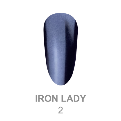 LUNAmoon 'IRON LADY' nail powder set - 6 pcs