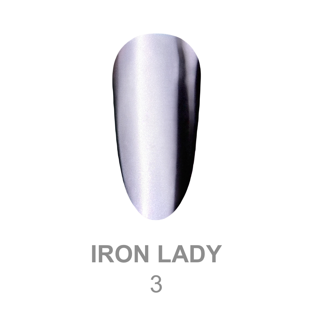 LUNAmoon 'IRON LADY' nail powder set - 6 pcs