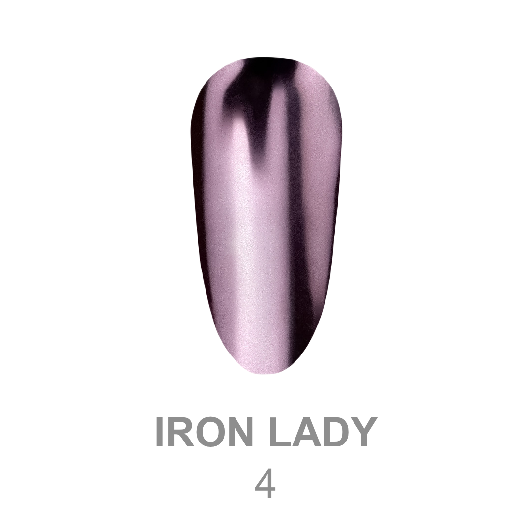 LUNAmoon 'IRON LADY' nail powder set - 6 pcs