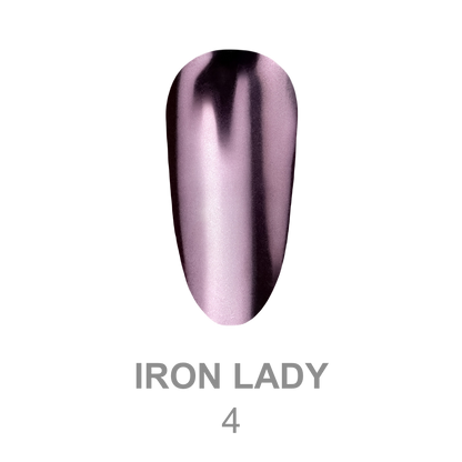 LUNAmoon 'IRON LADY' nail powder set - 6 pcs